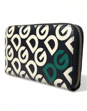 Load image into Gallery viewer, Dolce & Gabbana Multicolor DG Mania Leather Zip Around Continental Wallet