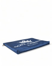 Load image into Gallery viewer, Dolce & Gabbana Blue DG Milano Print Nylon Pouch Clutch Men Bag