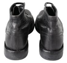 Load image into Gallery viewer, Dolce & Gabbana Equisite Black Lace-Up Leather Boots