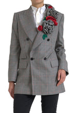 Load image into Gallery viewer, Dolce & Gabbana Chic Double Breasted Gray Wool Blazer