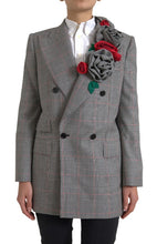 Load image into Gallery viewer, Dolce & Gabbana Chic Double Breasted Gray Wool Blazer