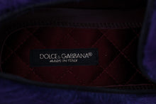 Load image into Gallery viewer, Dolce & Gabbana Plush Purple Sheep Fur Loafers