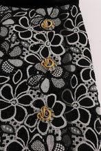 Load image into Gallery viewer, Dolce & Gabbana Elegant Lace Mini Skirt with Crystal Details