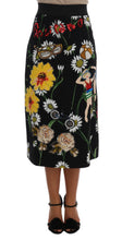 Load image into Gallery viewer, Dolce & Gabbana Embellished A-Line Mid-Calf Skirt