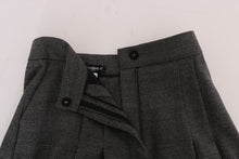Load image into Gallery viewer, Dolce & Gabbana Chic High Waist Wool Mini Shorts