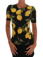Load image into Gallery viewer, Dolce & Gabbana Sicilian Lemon Print Silk Blouse