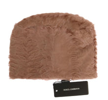 Load image into Gallery viewer, Dolce & Gabbana Beige Xiangao Fur Beanie - Timeless Elegance