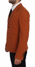 Load image into Gallery viewer, Dolce & Gabbana Orange Cotton Stretch Blazer