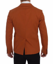 Load image into Gallery viewer, Dolce & Gabbana Orange Cotton Stretch Blazer