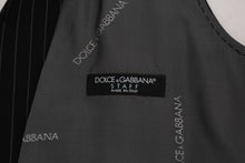 Load image into Gallery viewer, Dolce & Gabbana Black STAFF Cotton Striped Vest