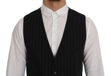 Load image into Gallery viewer, Dolce & Gabbana Elegant Striped Vest Waistcoat