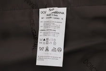 Load image into Gallery viewer, Dolce & Gabbana Elegant Striped Gray Waistcoat Vest