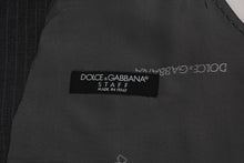 Load image into Gallery viewer, Dolce & Gabbana Elegant Gray Striped Waistcoat Vest