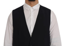 Load image into Gallery viewer, Dolce & Gabbana Sleek Striped Wool Blend Waistcoat Vest