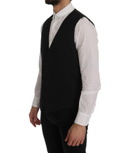 Load image into Gallery viewer, Dolce & Gabbana Sleek Black Single-Breasted Waistcoat