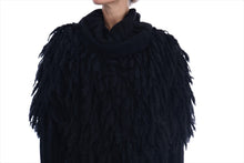 Load image into Gallery viewer, Dolce & Gabbana Elegant Black Fringed Wool-Cashmere Sweater