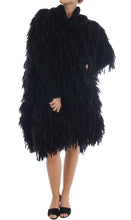 Load image into Gallery viewer, Dolce & Gabbana Elegant Black Fringed Wool-Cashmere Sweater