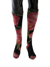 Load image into Gallery viewer, Dolce & Gabbana Floral Nylon Stretch Stockings