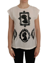 Load image into Gallery viewer, Dolce & Gabbana Embroidered Silk Sicily Frame Blouse