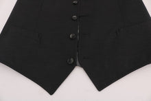 Load image into Gallery viewer, Dolce & Gabbana Gray STAFF Cotton Rayon Vest