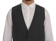 Load image into Gallery viewer, Dolce & Gabbana Elegant Gray Waistcoat Vest
