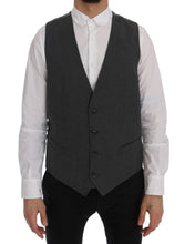 Load image into Gallery viewer, Dolce & Gabbana Elegant Gray Waistcoat Vest
