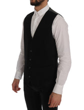 Load image into Gallery viewer, Dolce & Gabbana Elegant Striped Waistcoat Vest