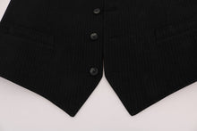 Load image into Gallery viewer, Dolce & Gabbana Elegant Striped Waistcoat Vest