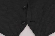 Load image into Gallery viewer, Dolce & Gabbana Sleek Gray Single-Breasted Waistcoat Vest