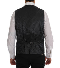 Load image into Gallery viewer, Dolce & Gabbana Elegant Gray Striped Vest Waistcoat