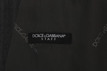 Load image into Gallery viewer, Dolce & Gabbana Elegant Gray Striped Single Breasted Vest