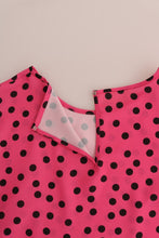 Load image into Gallery viewer, Dolce & Gabbana Chic Pink Polka Dotted Silk Blouse