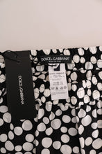 Load image into Gallery viewer, Dolce & Gabbana Elegant Polka Dot Silk High-Waist Pants