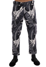 Load image into Gallery viewer, Dolce & Gabbana Elegant Capri Casual Pants in Banana Leaf Print