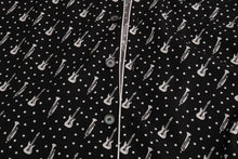 Load image into Gallery viewer, Dolce & Gabbana Silk Black and White Jazz Motive Shirt