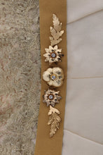 Load image into Gallery viewer, Dolce & Gabbana Elegant Embellished Lace & Organza Silk Dress