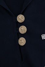 Load image into Gallery viewer, Dolce & Gabbana Enchanted Blue Crystal Embroidered Coat