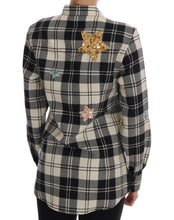 Load image into Gallery viewer, Dolce & Gabbana Enchanted Sequin Checkered Wool Shirt