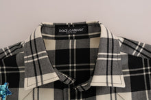 Load image into Gallery viewer, Dolce & Gabbana Enchanted Sequin Checkered Wool Shirt