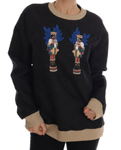 Load image into Gallery viewer, Dolce & Gabbana Enchanted Sequined Black Brocade Sweater