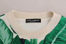 Load image into Gallery viewer, Dolce & Gabbana Tropical Sequined Sweater - Lush Greenery Edition