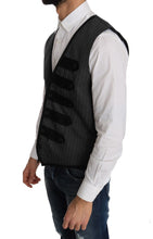 Load image into Gallery viewer, Dolce & Gabbana Elegant Gray Torrero Pattern Formal Vest