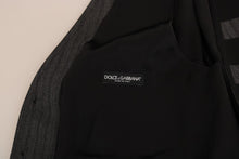 Load image into Gallery viewer, Dolce & Gabbana Elegant Gray Torrero Pattern Formal Vest