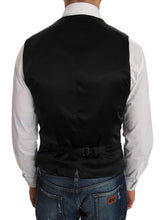 Load image into Gallery viewer, Dolce & Gabbana Elegant Polka Dot Black Dress Vest