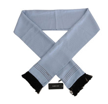 Load image into Gallery viewer, Dolce & Gabbana Elegant Blue Silk Polka Dot Men's Scarf