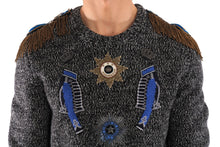 Load image into Gallery viewer, Dolce & Gabbana Elegant Gray Cashmere KING Sweater