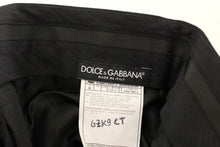 Load image into Gallery viewer, Dolce & Gabbana Black Wool Stretch Pleated Pants