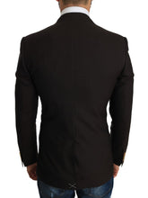 Load image into Gallery viewer, Dolce & Gabbana Sleek Slim Brown Virgin Wool Blazer Jacket
