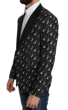Load image into Gallery viewer, Dolce & Gabbana Polka Dot Jazz Print Slim Fit Blazer