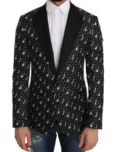 Load image into Gallery viewer, Dolce & Gabbana Polka Dot Jazz Print Slim Fit Blazer